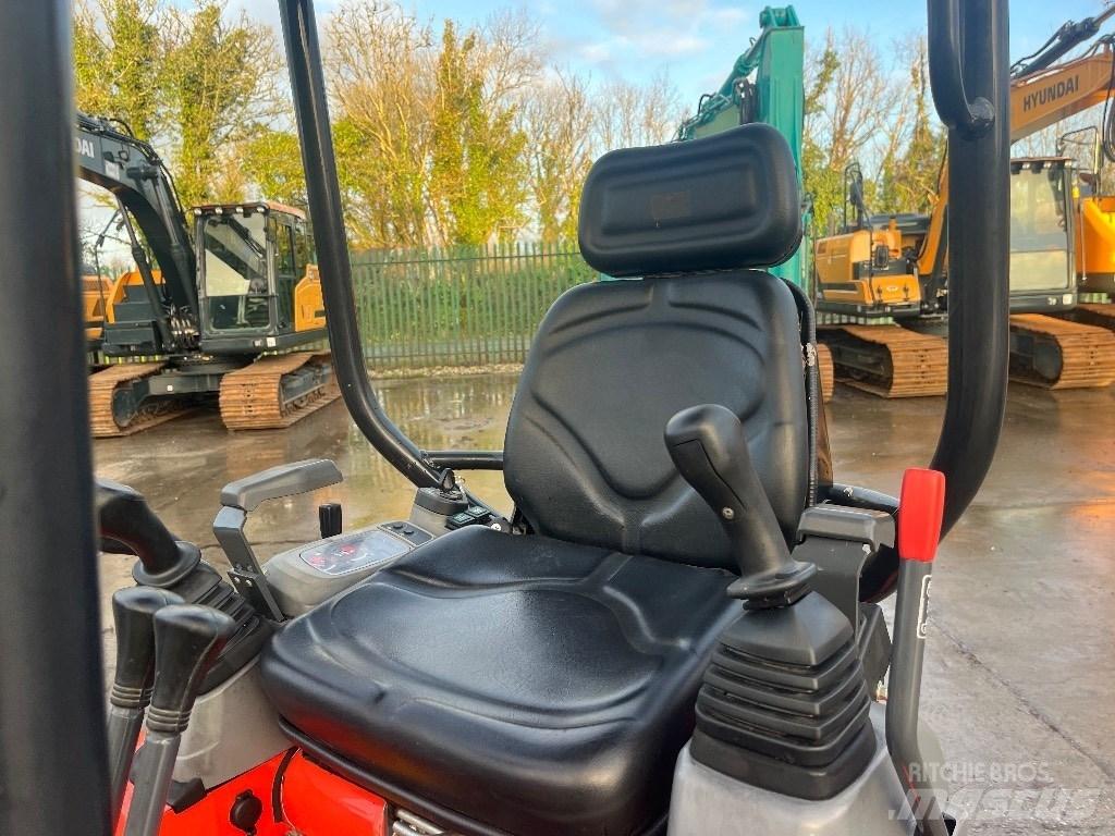 Kubota U 17-3 Mini bagri <7t
