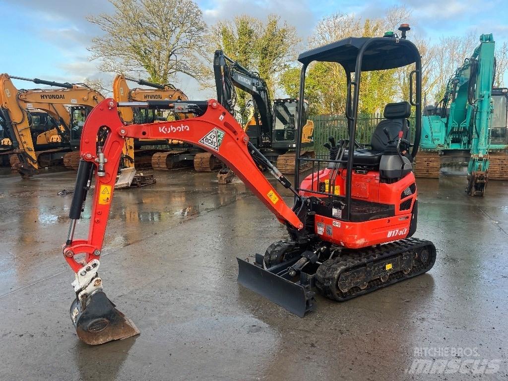 Kubota U 17-3 Mini bagri <7t