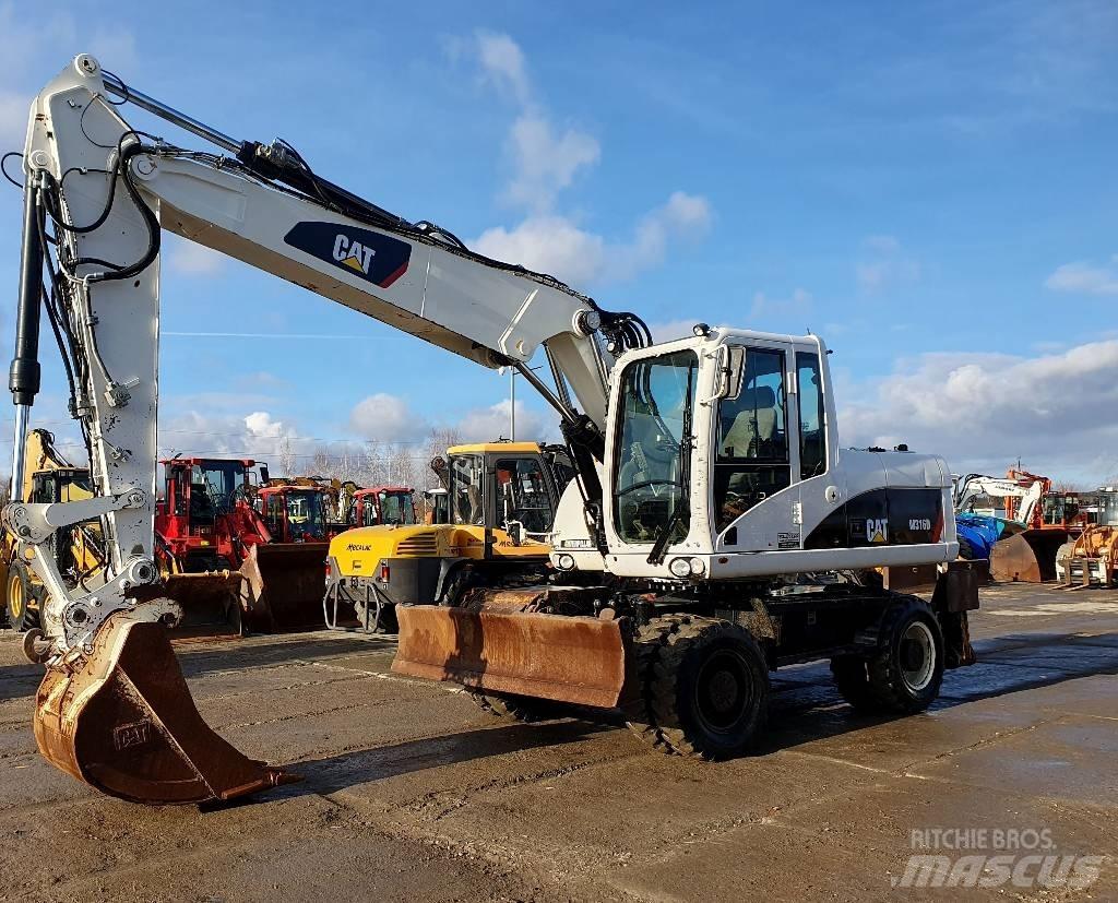 CAT M 316 D Bagri na kolesih