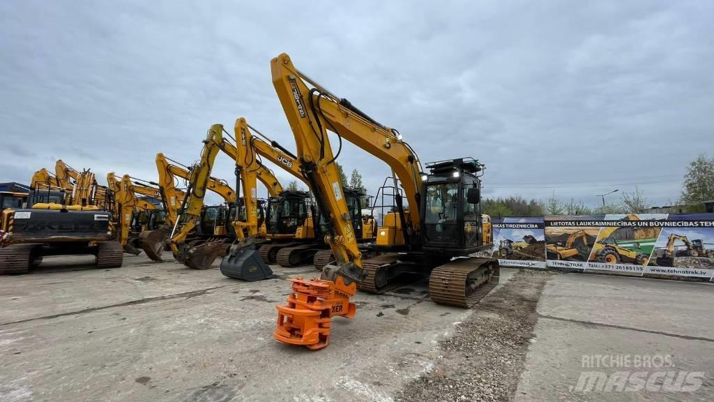 JCB JS 145 LC Bagri goseničarji
