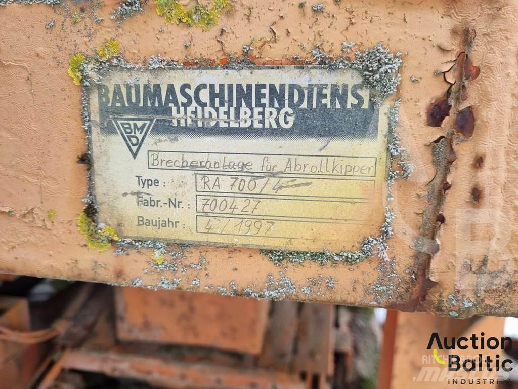 BMD RA700/4 Ostali priključki in naprave za pripravo tal