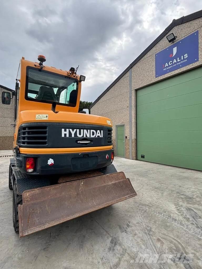 Hyundai R55W-9A Bagri na kolesih