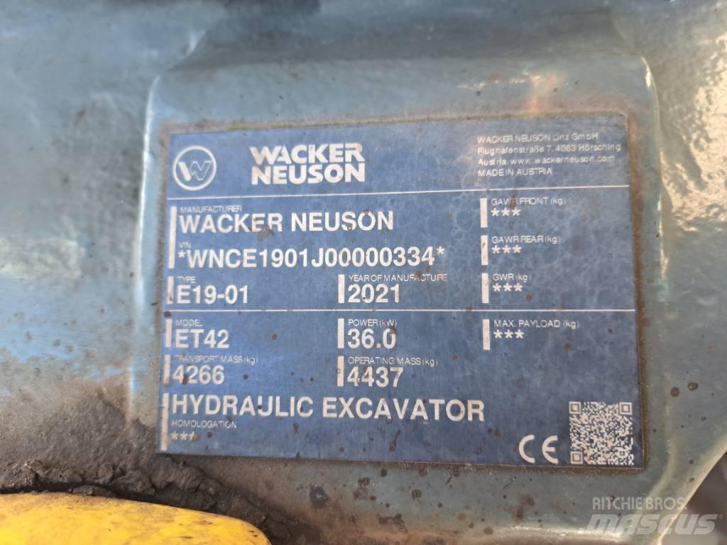 Wacker Neuson ET42 Bagri goseničarji