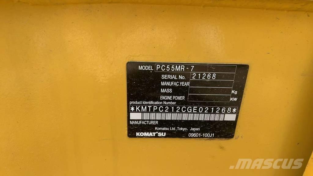 Komatsu PC 55 MR Bagri goseničarji