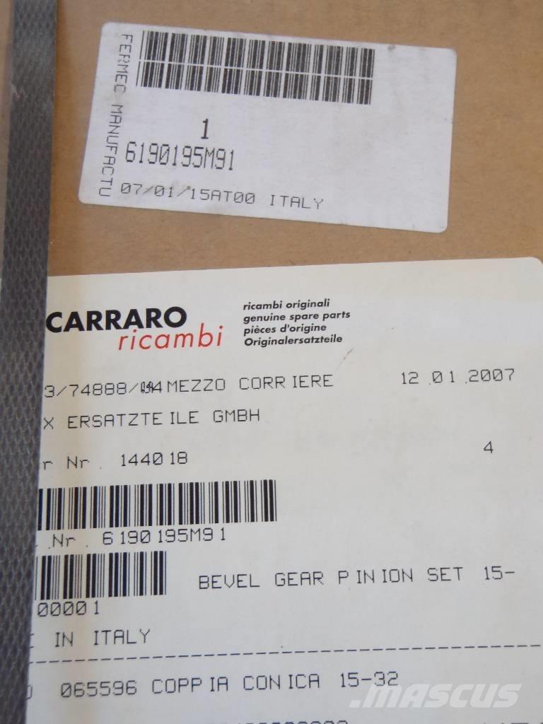 Carraro Baggerlader Menjalnik