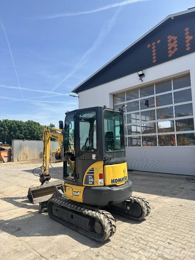 Komatsu PC 26 MR-3 Mini bagri <7t
