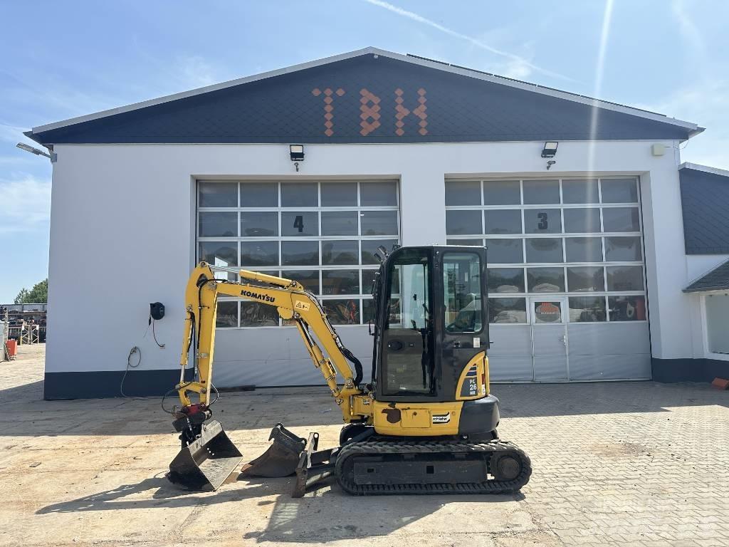 Komatsu PC 26 MR-3 Mini bagri <7t
