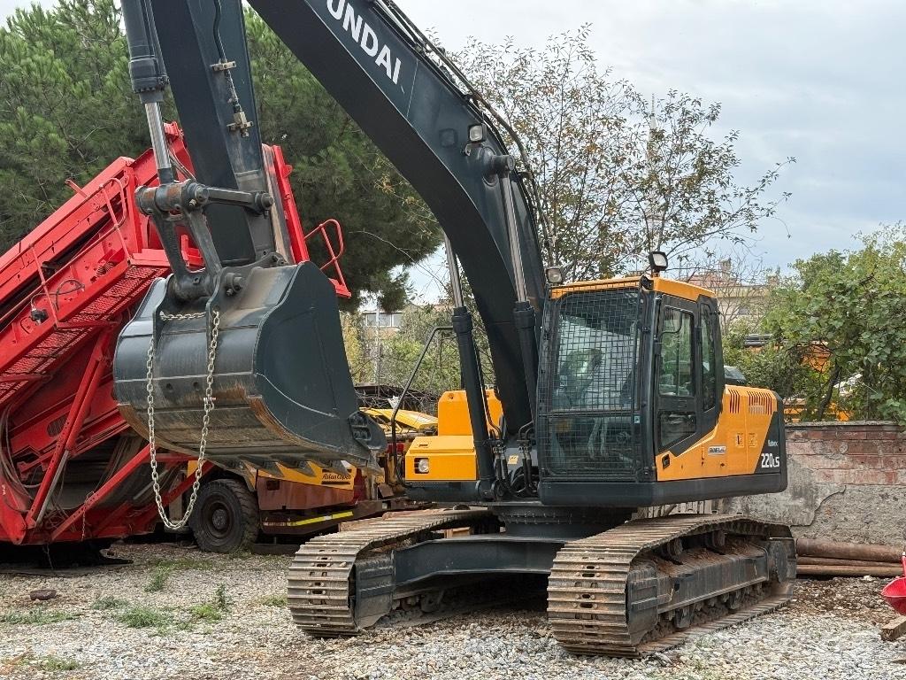Hyundai Robex 220 LS Bagri goseničarji