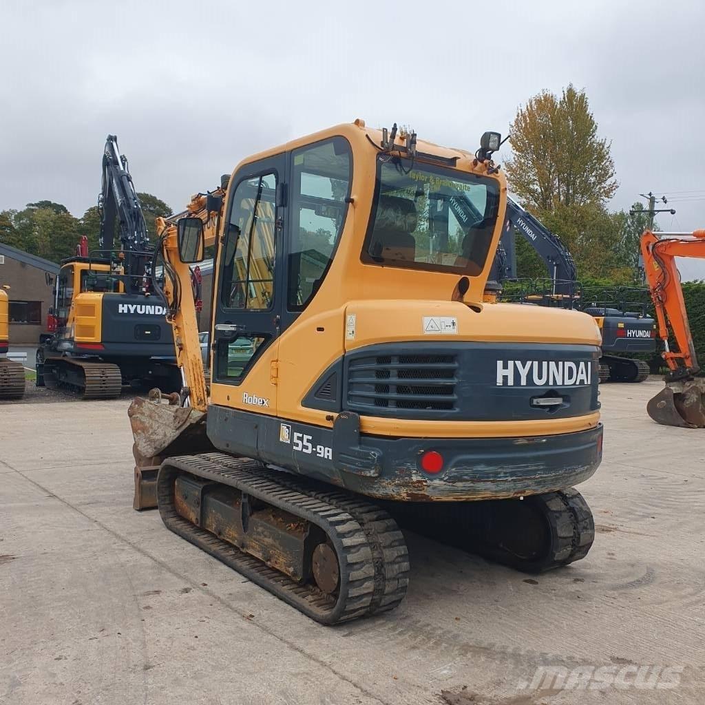 Hyundai R55 Mini bagri <7t