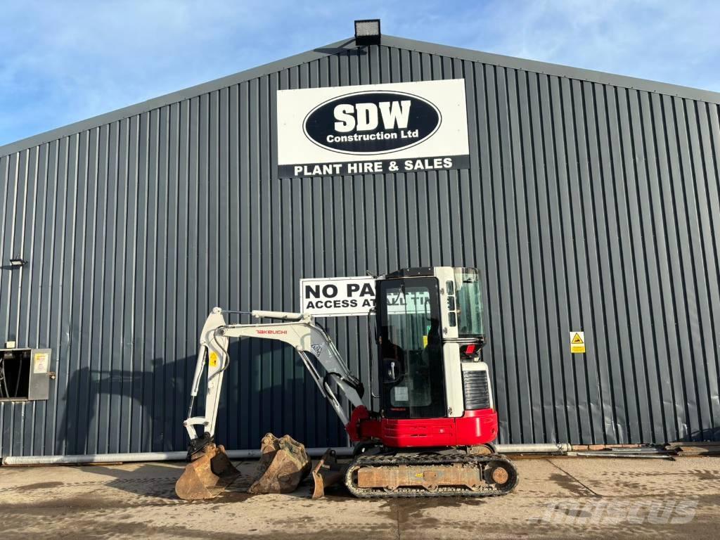 Takeuchi TB 23 R Mini bagri <7t