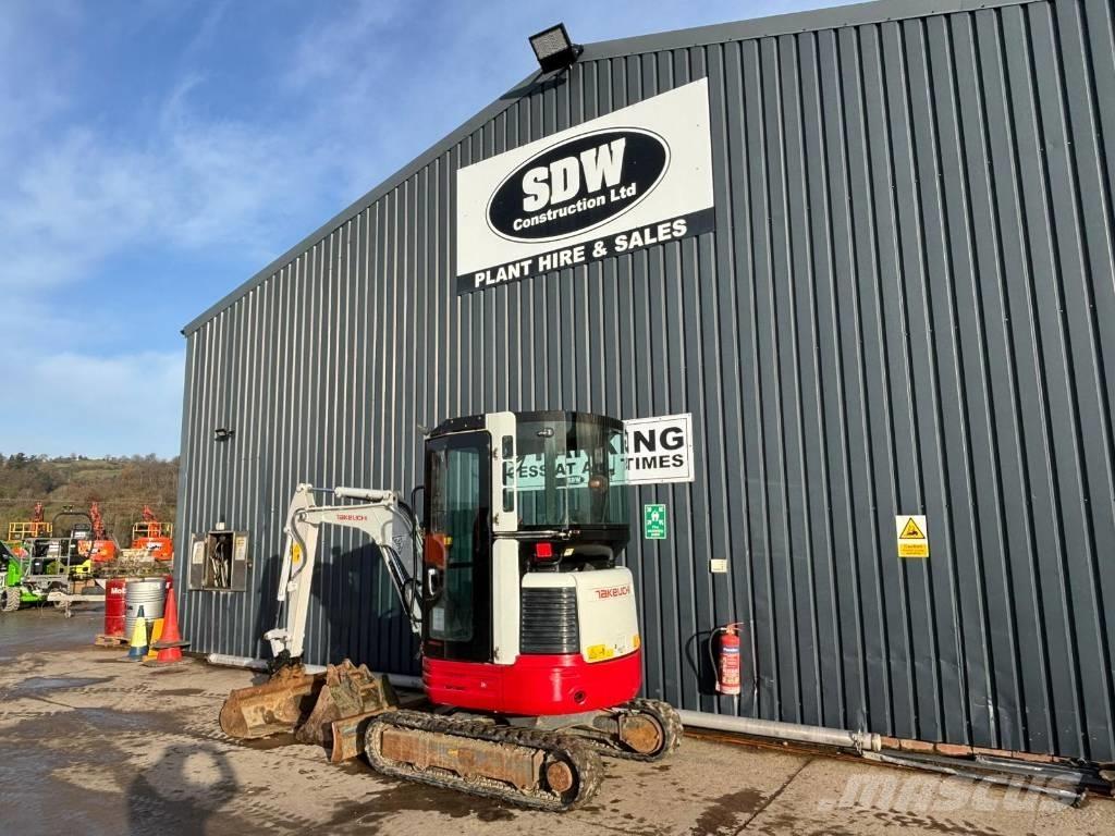 Takeuchi TB 23 R Mini bagri <7t