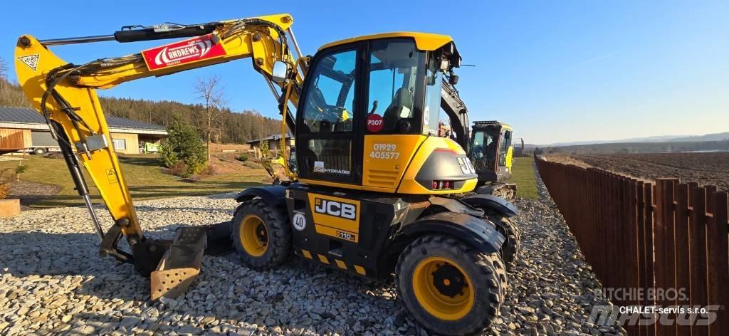 JCB 110 W Hydradig Bagri na kolesih