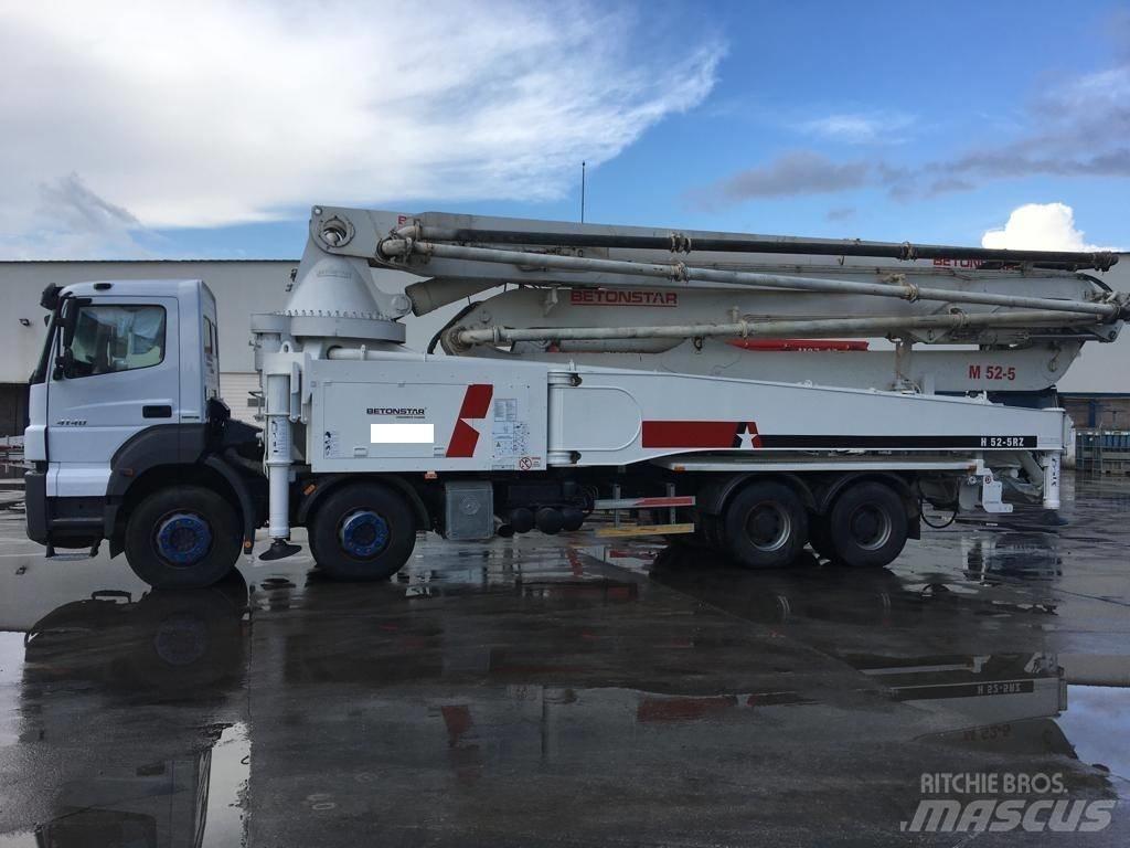 Betonstar 52M-5RZ Kamionske črpalke za beton