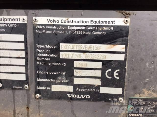 Volvo EWR 150 E Bagri na kolesih