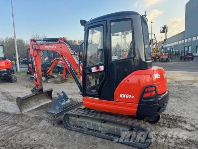 Kubota KX 61-3 Mini bagri <7t