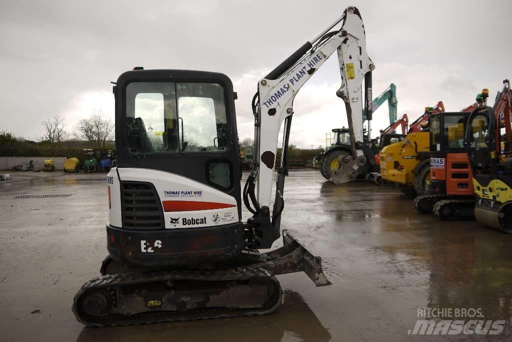 Bobcat E 26 Mini bagri <7t
