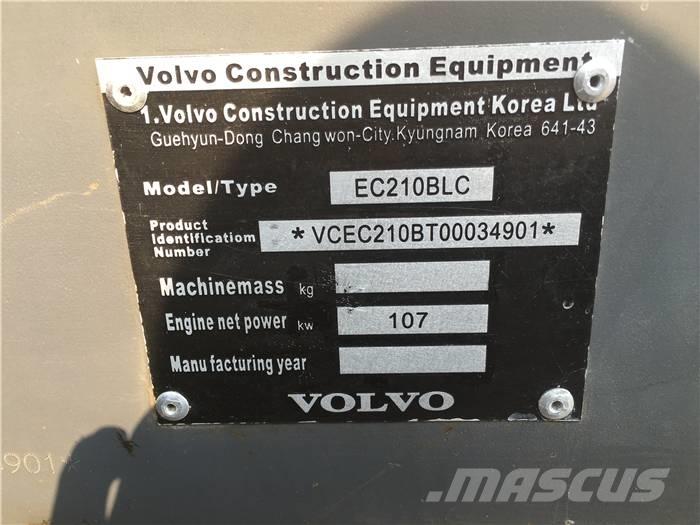 Volvo EC 210 B LC Bagri goseničarji