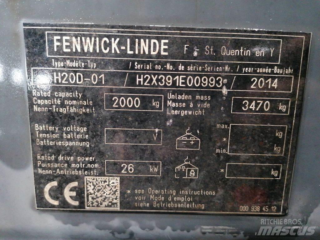 Linde H20D-01 Dizelski viličarji