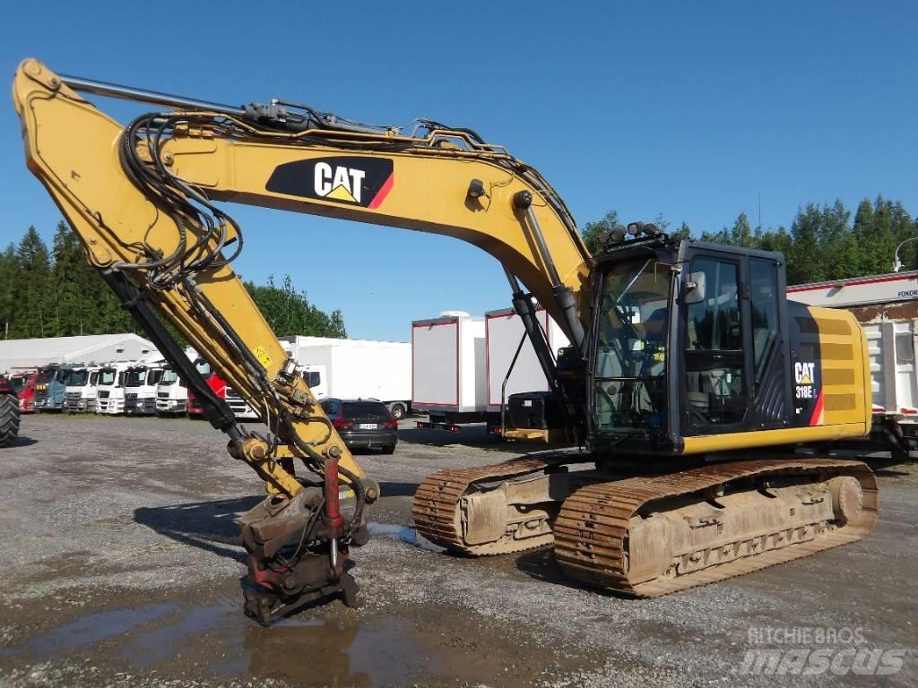 CAT 318 E L Bagri goseničarji