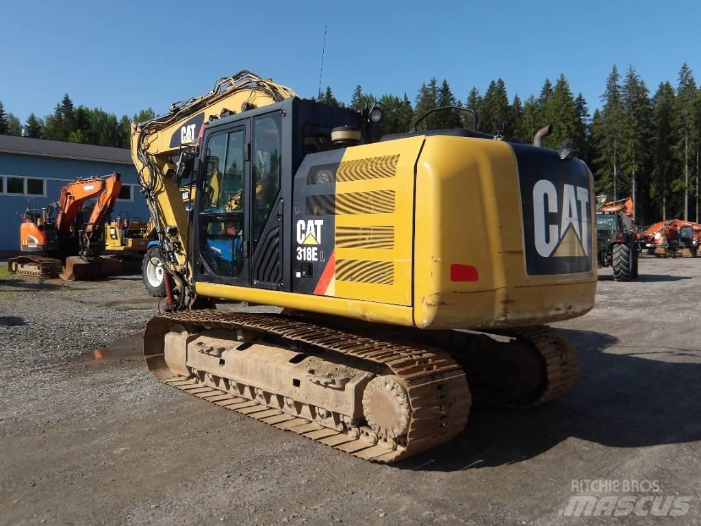 CAT 318 E L Bagri goseničarji