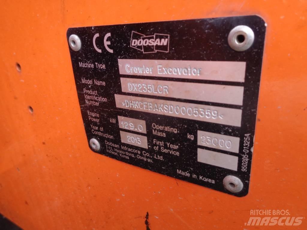 Doosan 235 LCR Bagri goseničarji