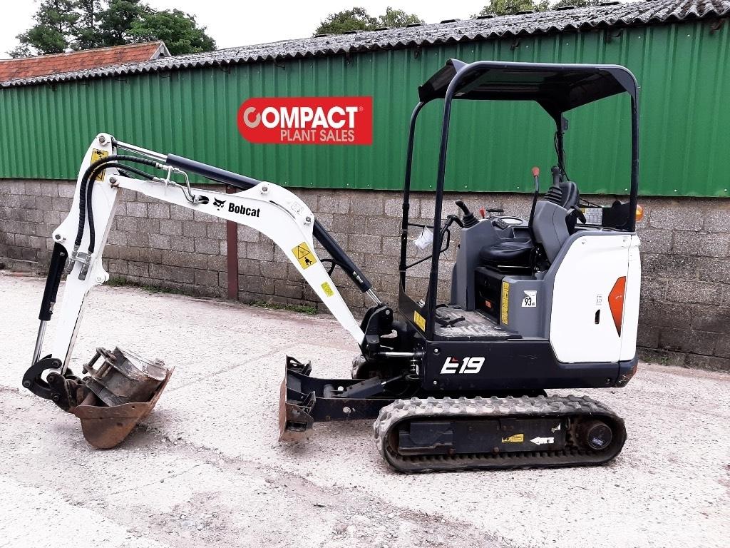 Bobcat E 19 Mini bagri <7t