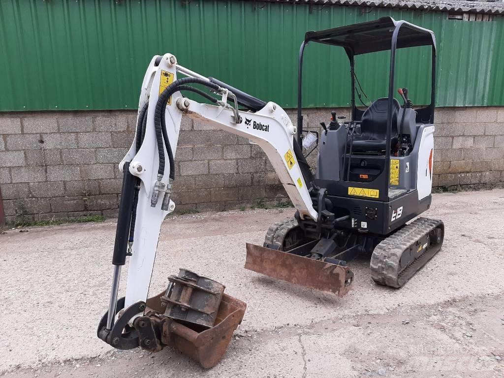 Bobcat E 19 Mini bagri <7t