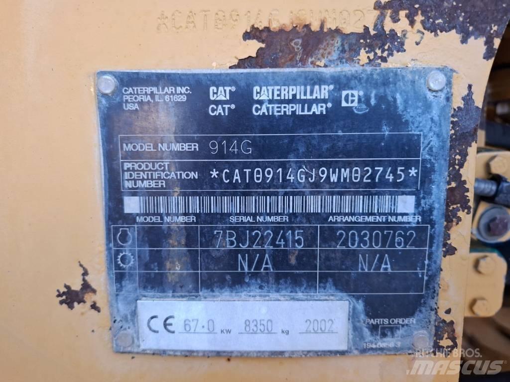 CAT 914 G Kolesni nakladalci