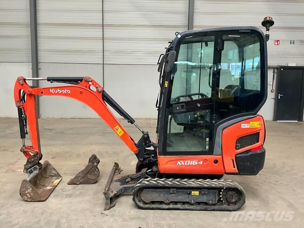Kubota KX 016-4 Mini bagri <7t