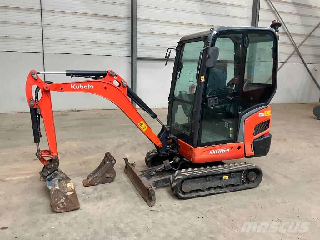 Kubota KX 016-4 Mini bagri <7t