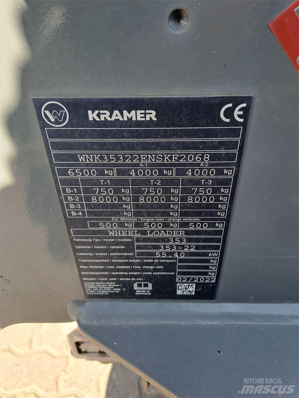 Kramer 5085 Kolesni nakladalci