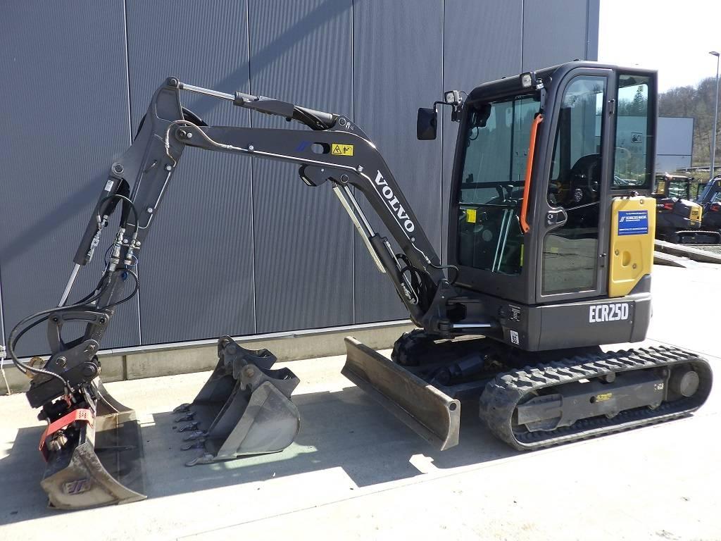 Volvo ECR 25 D Mini bagri <7t