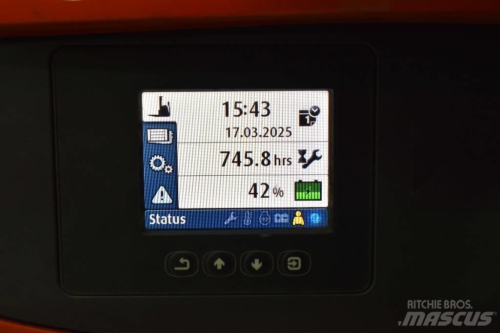 Linde L 14 Ročni električni viličar