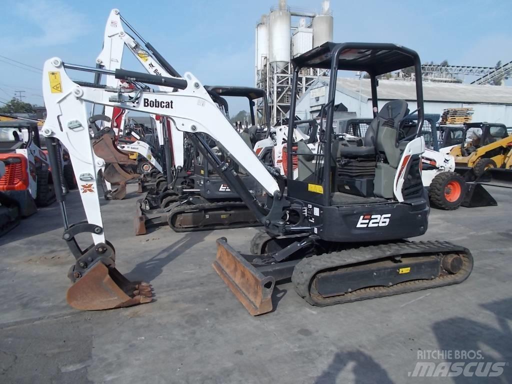 Bobcat E26GM Mini bagri <7t