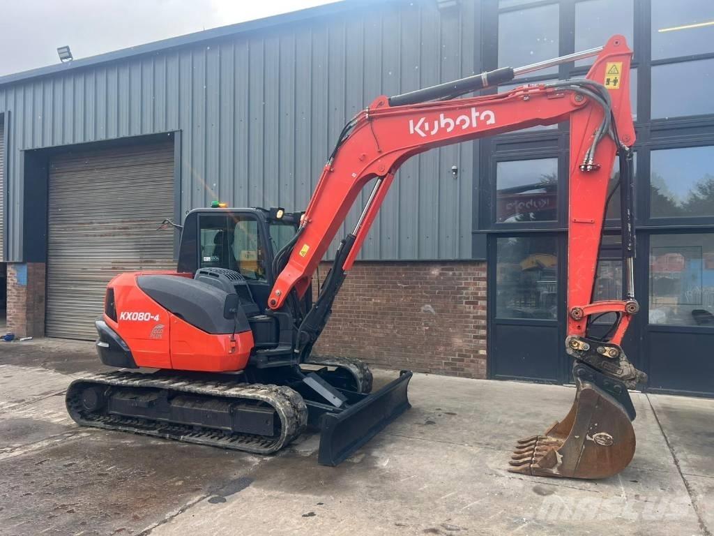 Kubota KX 080-4 Mini bagri <7t