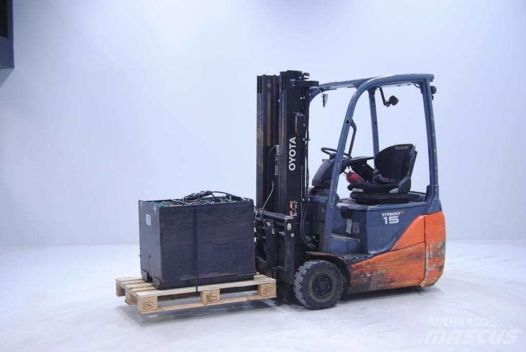 Toyota 8FBE15T Električni viličarji