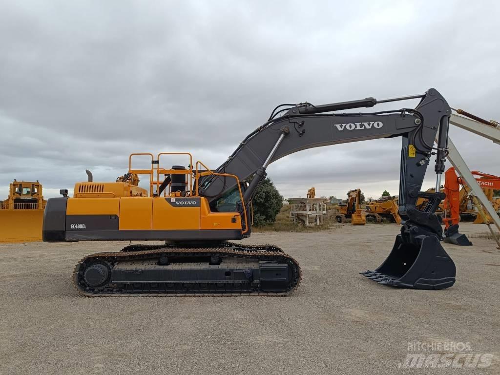 Volvo EC 480 Bagri goseničarji
