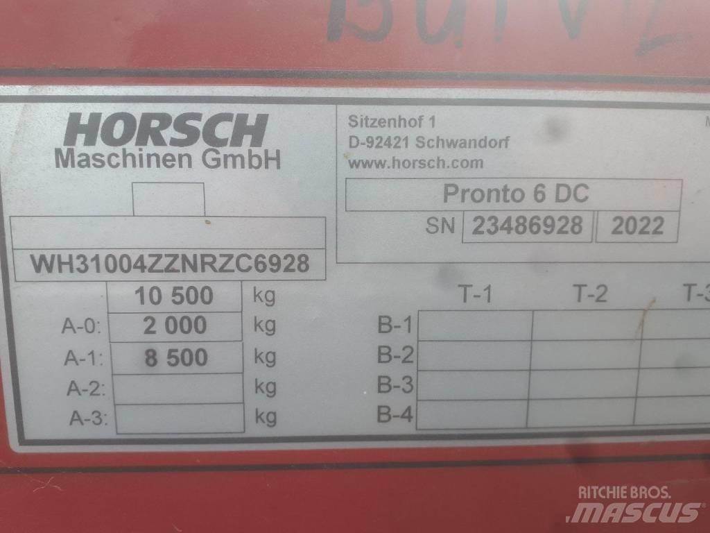 Horsch Pronto 6 DC Sejalnice