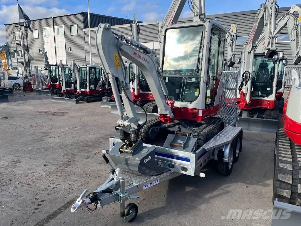 Takeuchi TB 216 Mini bagri <7t