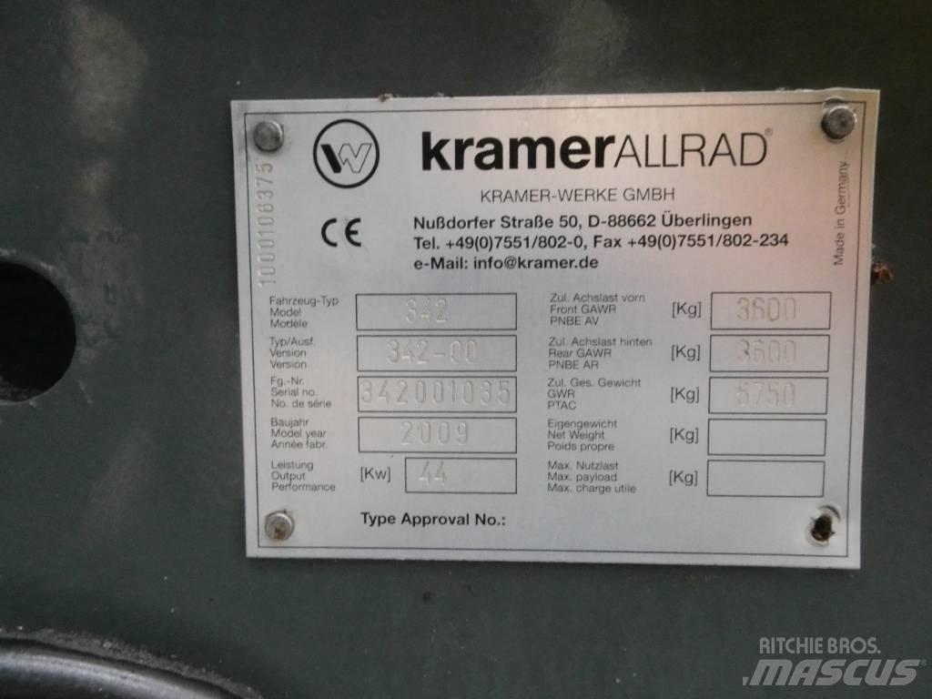 Kramer 380 Kolesni nakladalci