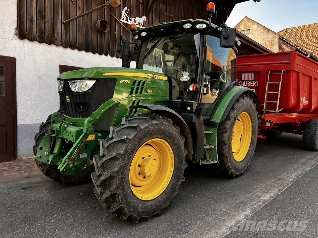 John Deere 6105R Traktorji