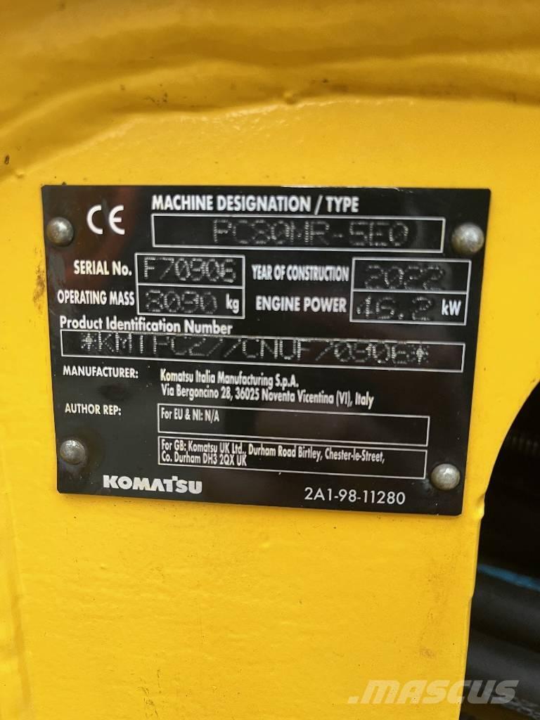 Komatsu PC80MR-5E0 Midi bagri 7t – 12t