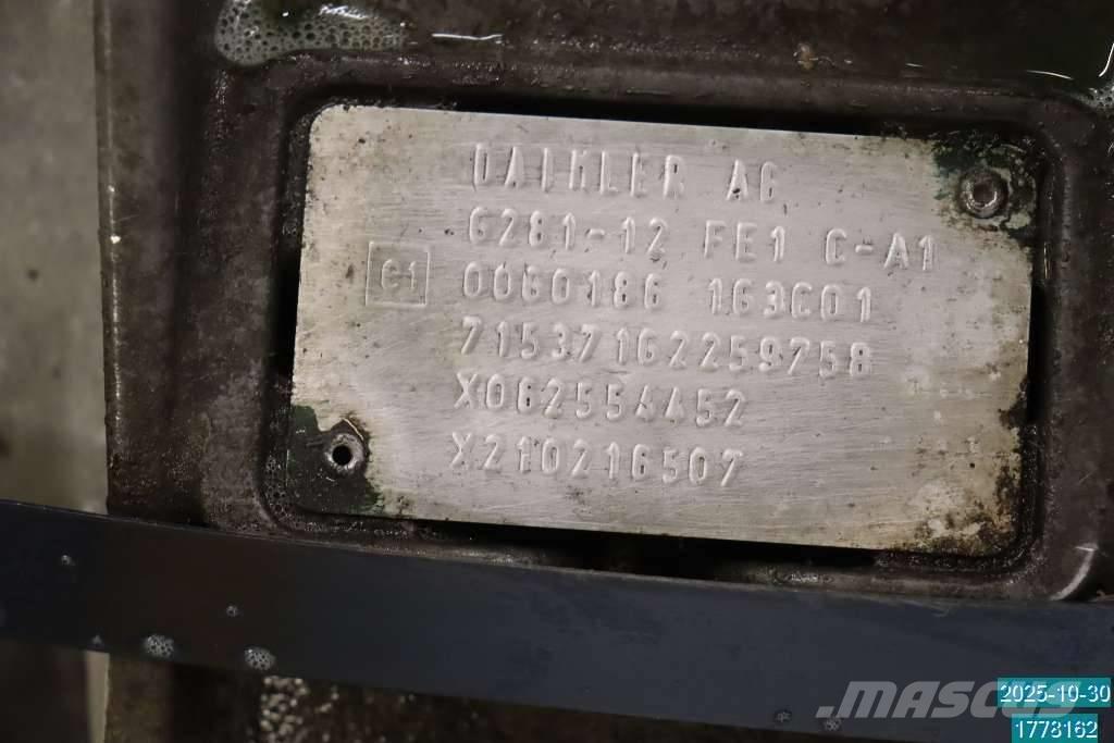 Mercedes-Benz actros Menjalniki