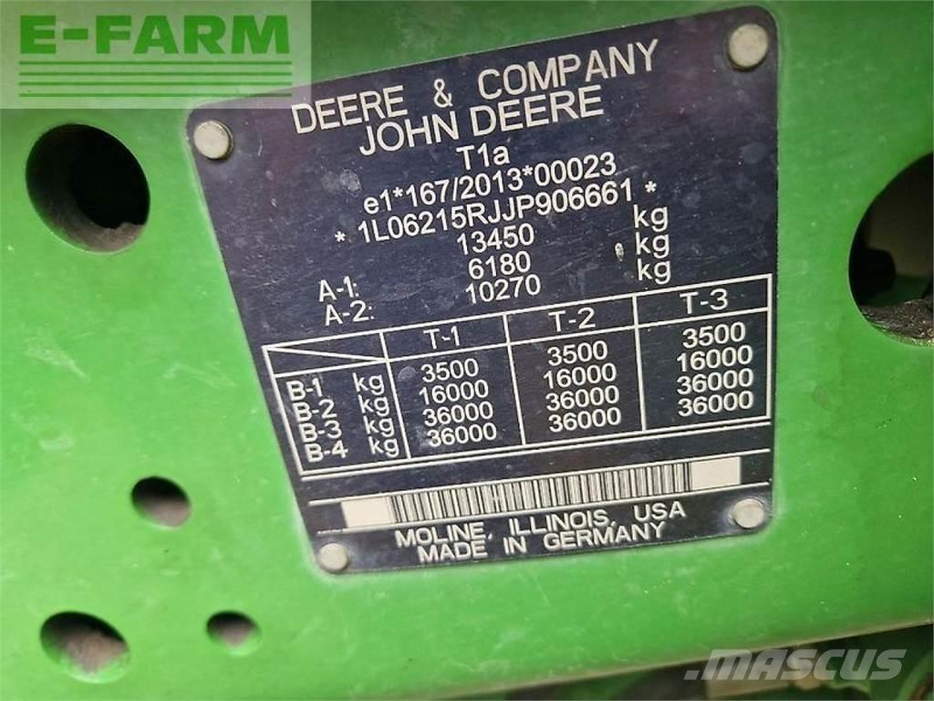 John Deere 6215r Traktorji