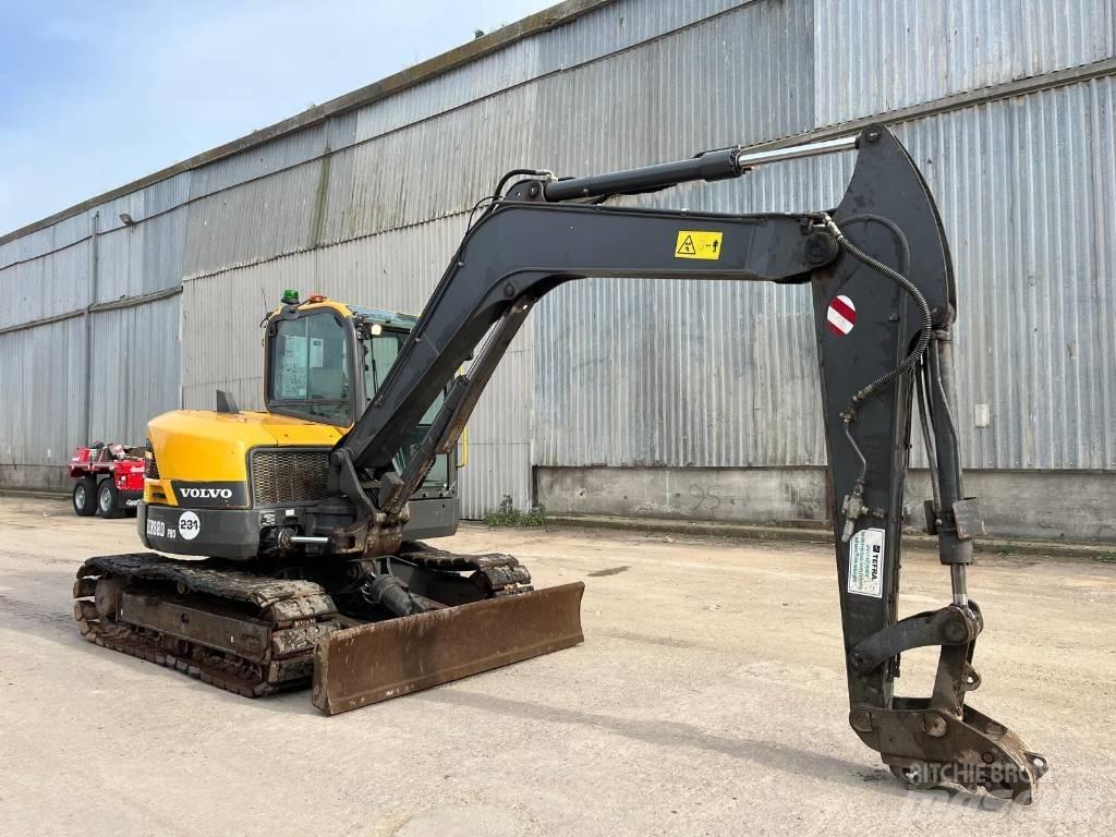 Volvo ECR 88 D Midi bagri 7t – 12t