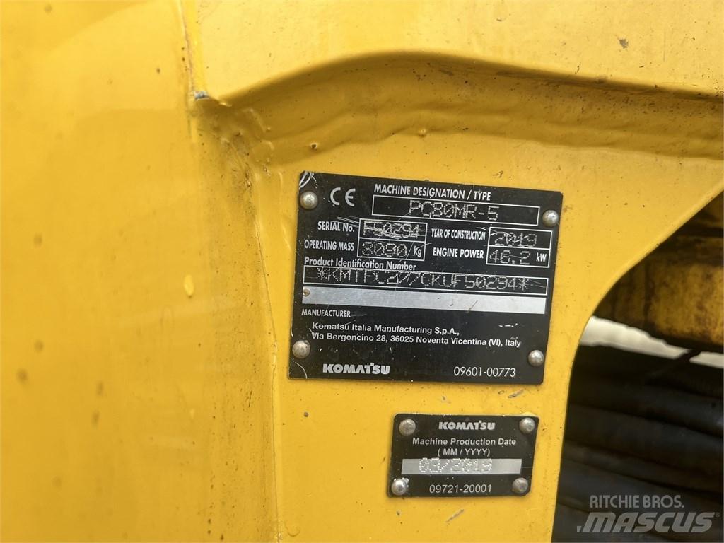Komatsu PC 80 MR Midi bagri 7t – 12t