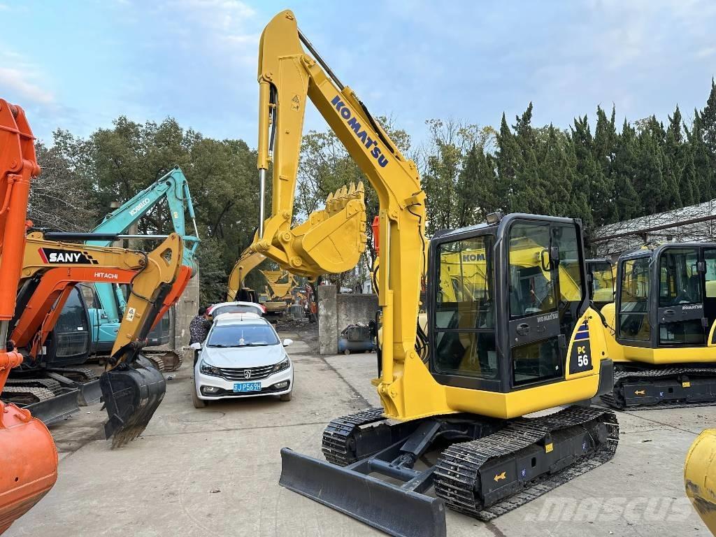 Komatsu PC56-7 Mini bagri <7t