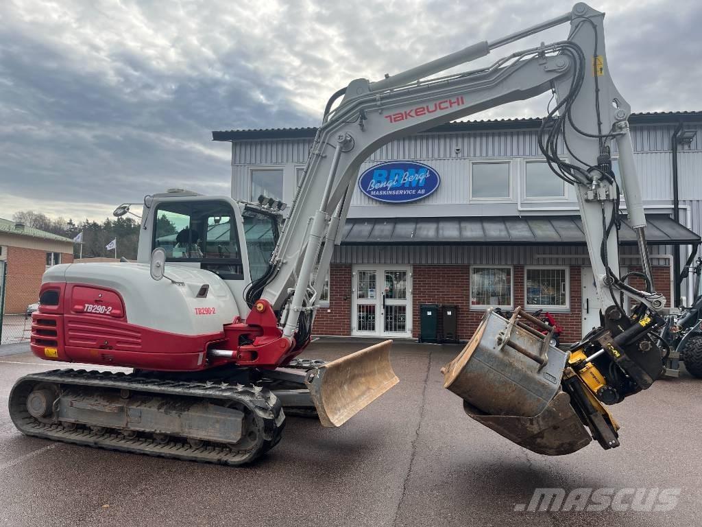 Takeuchi TB 290-2 Midi bagri 7t – 12t
