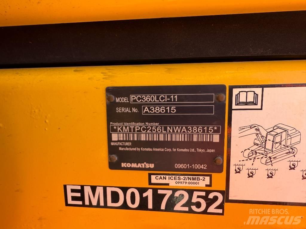 Komatsu PC360LCi-11 Bagri goseničarji