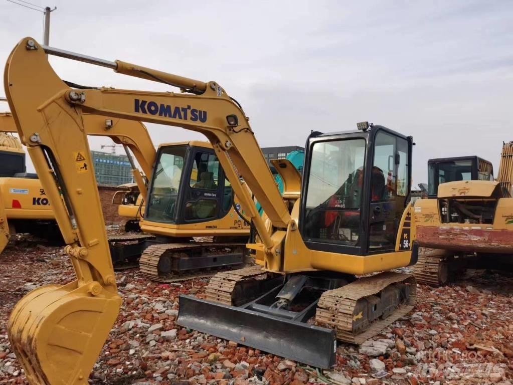 Komatsu PC 56-7 Mini bagri <7t